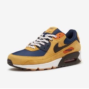 Nike Air Max 90 Bucktan/Velvet Brown/Campfire Orange Men's sneaker Shoe size 14
